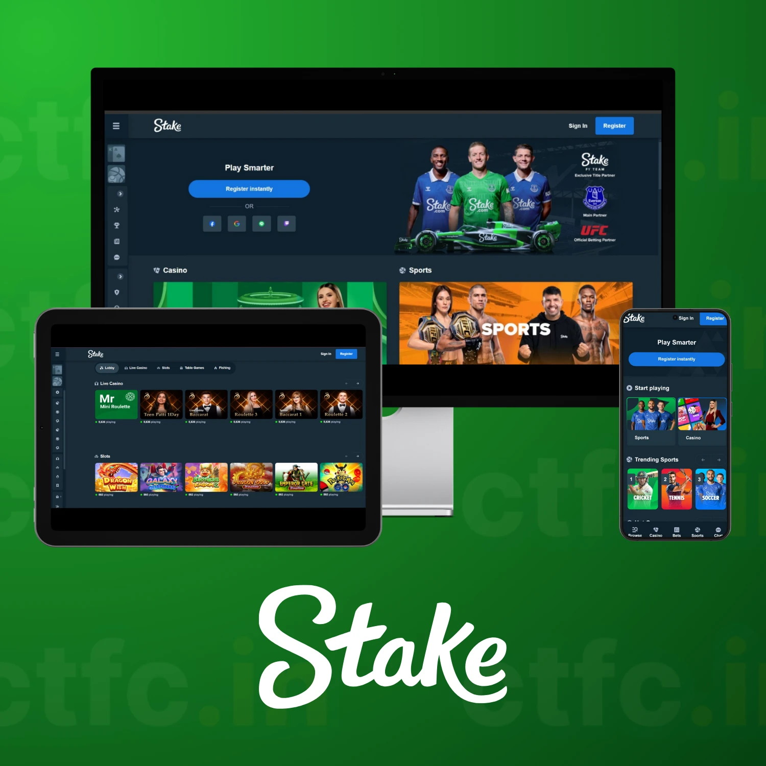 Stake image